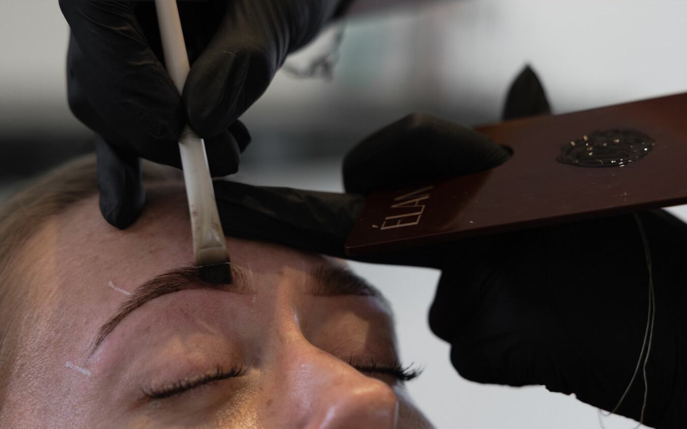 Brow lamination